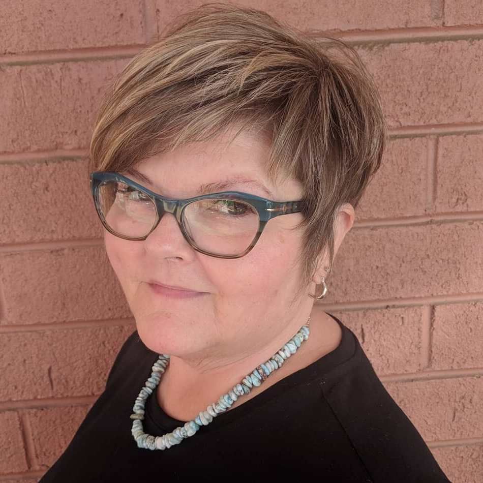 Over Layered Pixie with Bangs