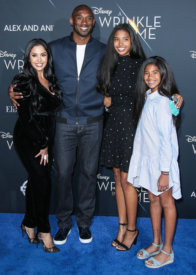 Kobe-Bryant,-Vanessa-Laine,-Gianna-Bryant-and-Natalia-Bryant-Wrinkle-in-Time-Mensaje-a-sus-hijas