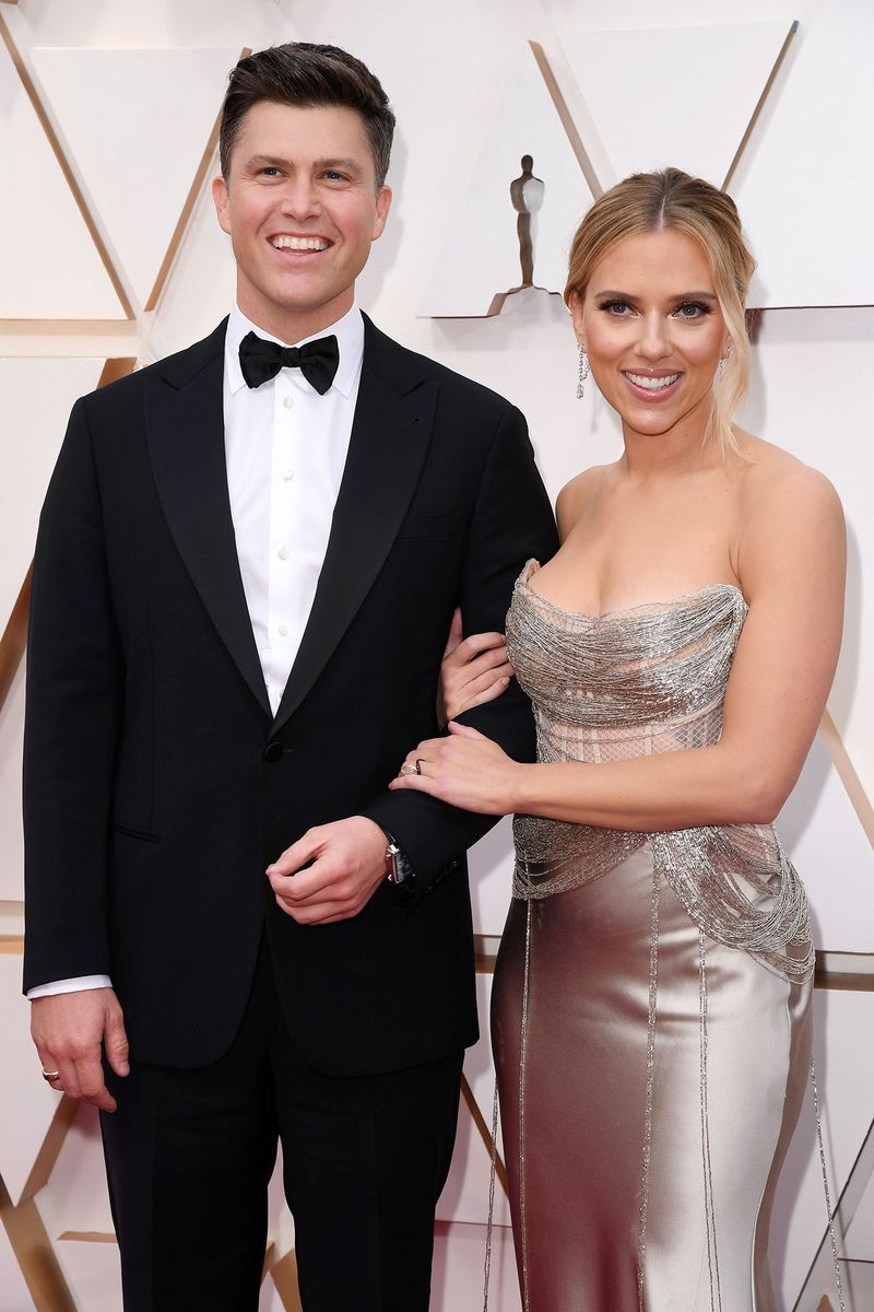 Colin Jost revela el nombre de su bebé Scarlett Johansson