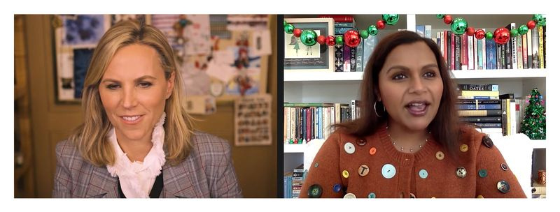 Mindy Kaling revela cómo BJ Novak está iniciando una nueva tradición navideña para sus hijos Tory Burch
