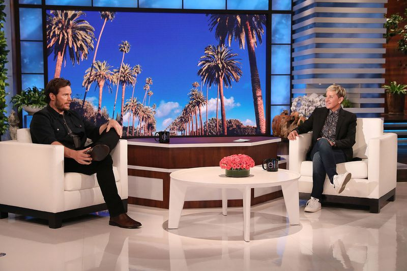 Chris Pratt si z NSFW žartuje o Katherine Schwarzenegger o materskom mlieku Show Ellen DeGeneres