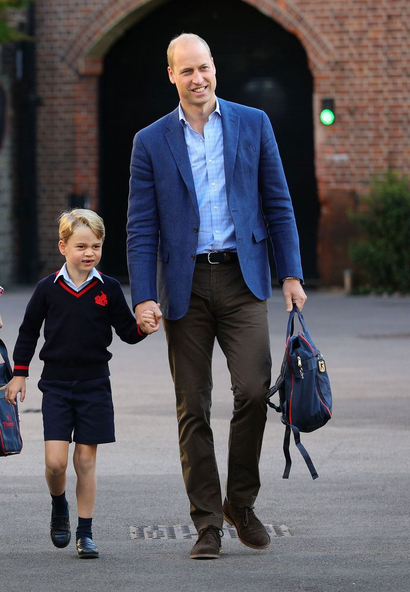 Le prince William plaisante avec son fils, le prince George, sera « bouleversé » après avoir tenu Python