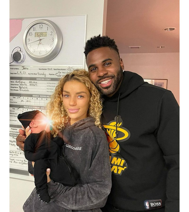 Jason Derulo y Jena Frumes Jason King Derulo nació bebé
