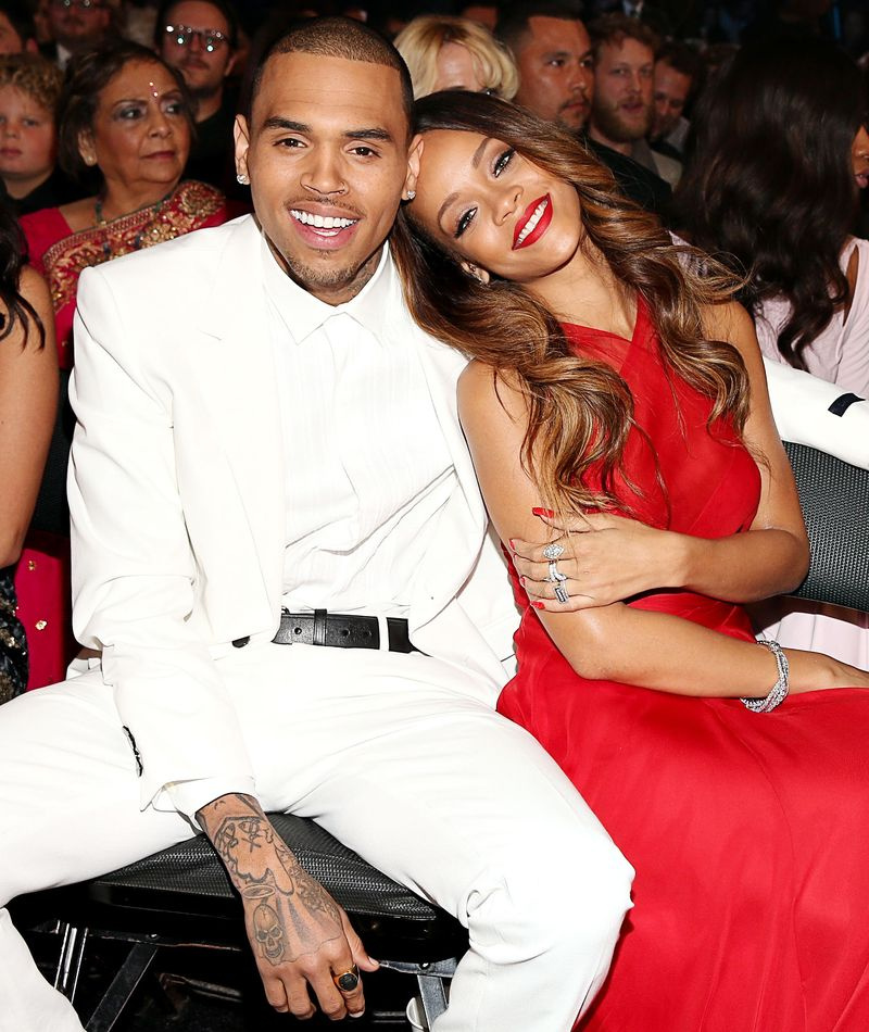 Chris Brown Ex novia Rihanna Reina Lencería