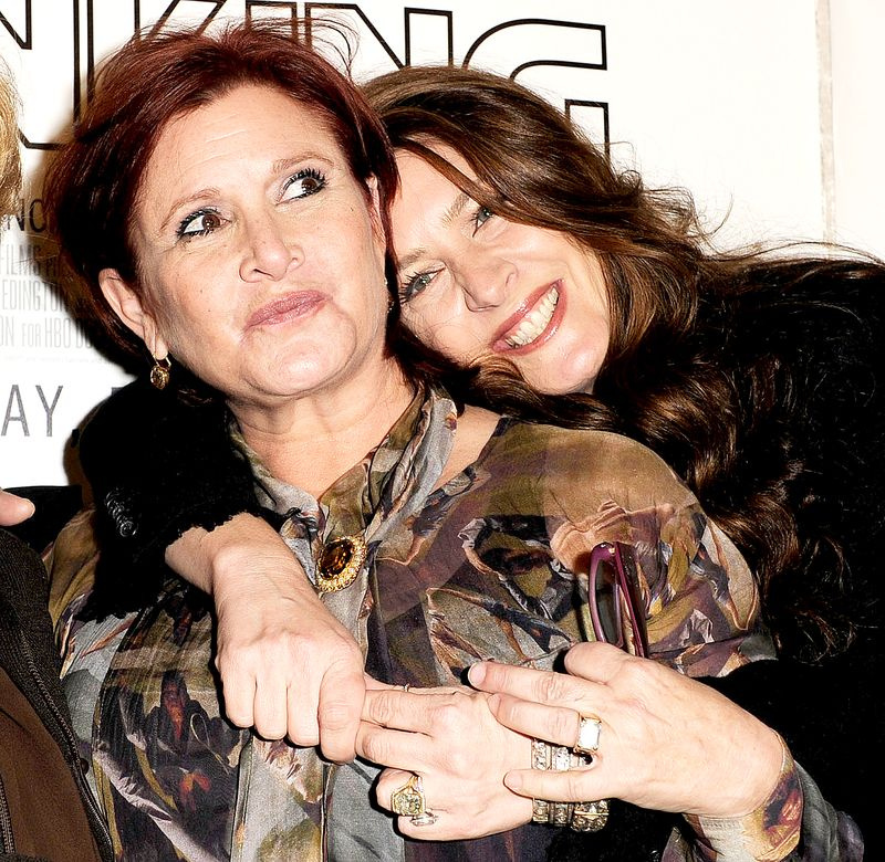 キャリー・フィッシャーとジョエリー・フィッシャー