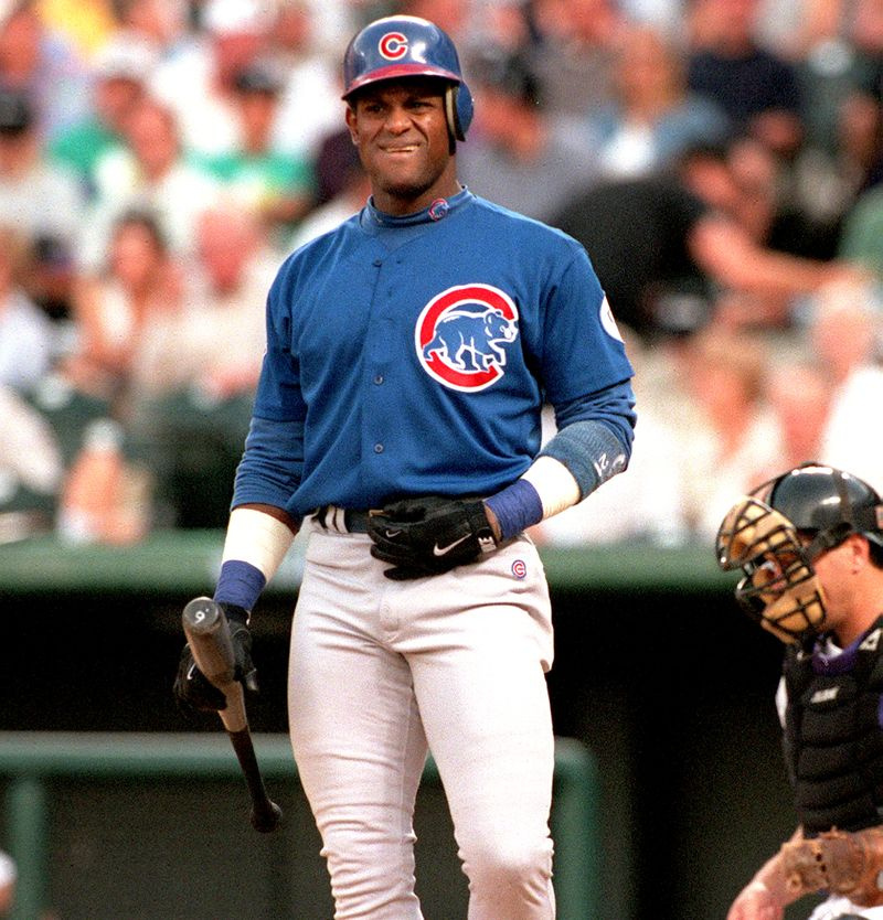 Sammy Sosa nel 1998.