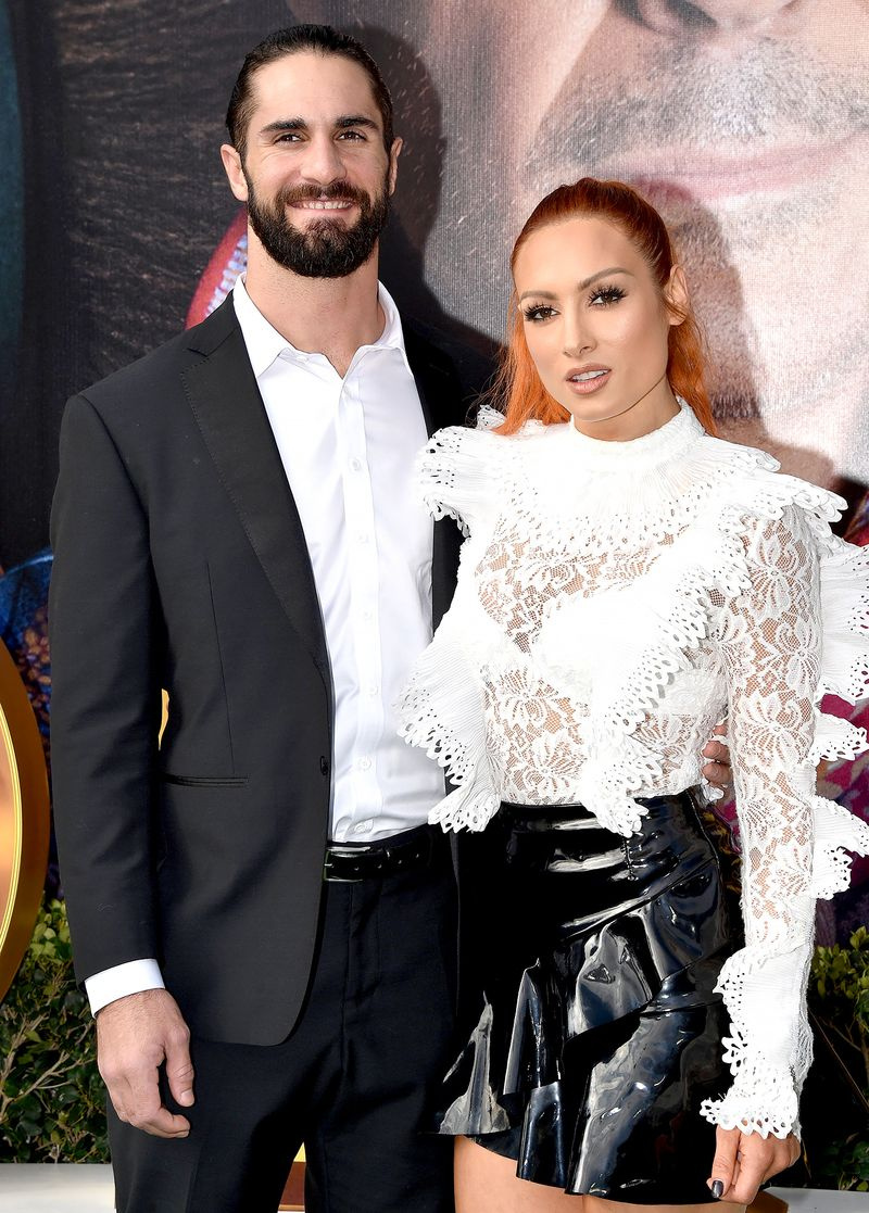 Seth Rollins und Becky Lynch