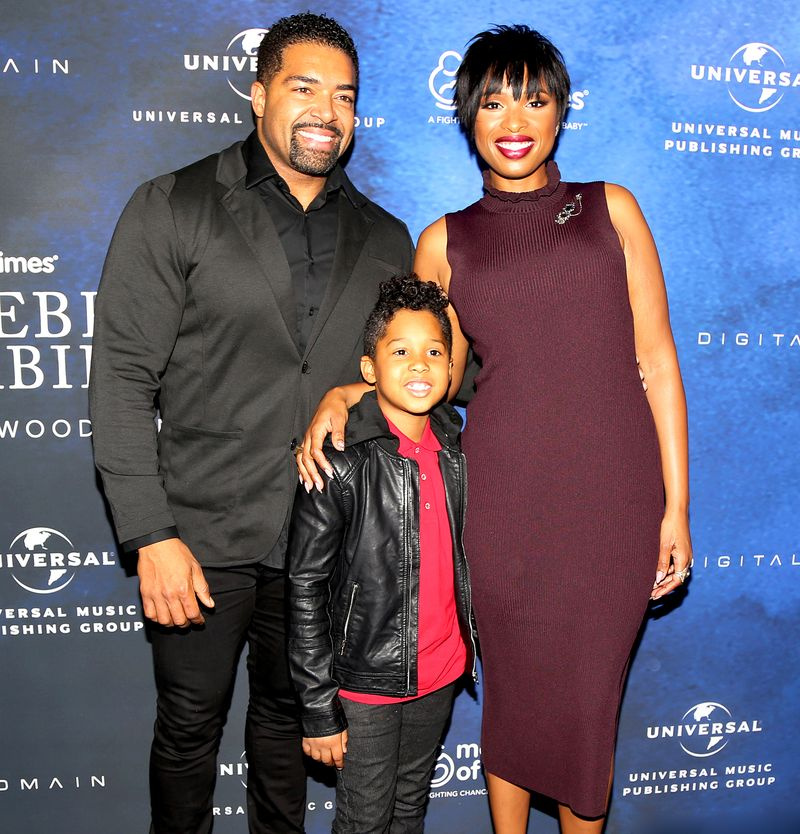 Jennifer Hudson e David Otunga e David Daniel Jr.