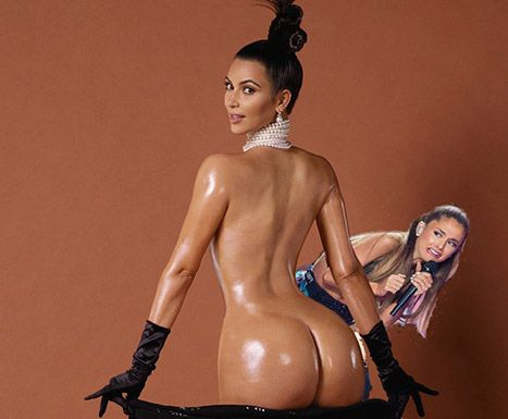 Kim Kardashian y Ariana Grande