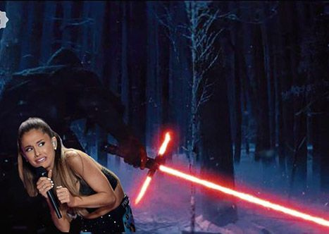 Star Wars y Ariana Grande