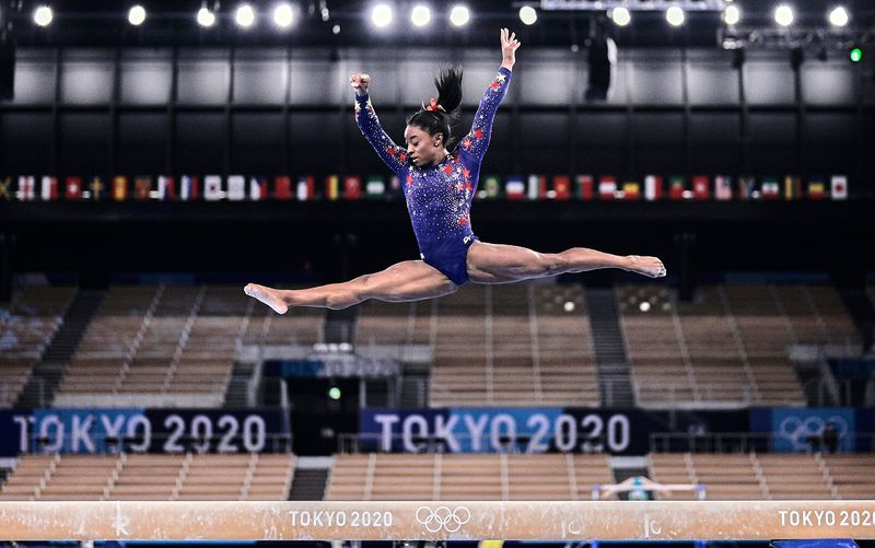 Simone Biles participera à la finale de la poutre d