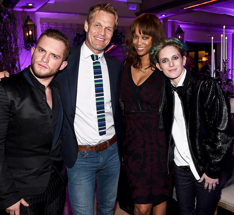 Erik Asla a Tyra Banks