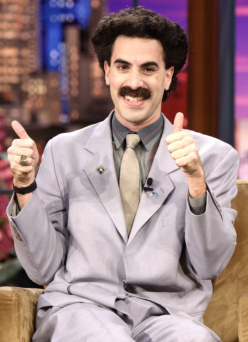 Sacha Baron Cohen Pam Anderson Kid Rock dividida sobre el personaje de Borat