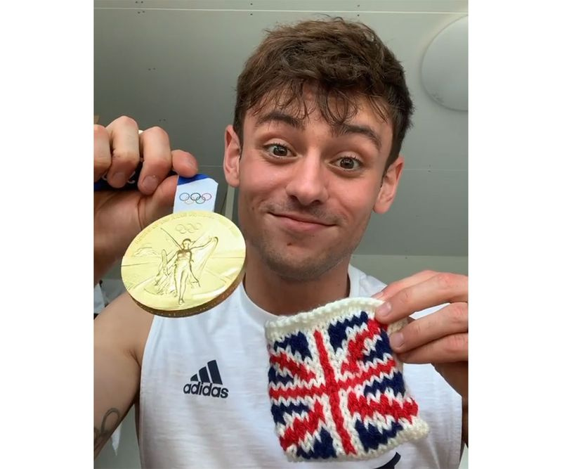 Toto plietol Tom Daley na olympijských hrách v Tokiu 23