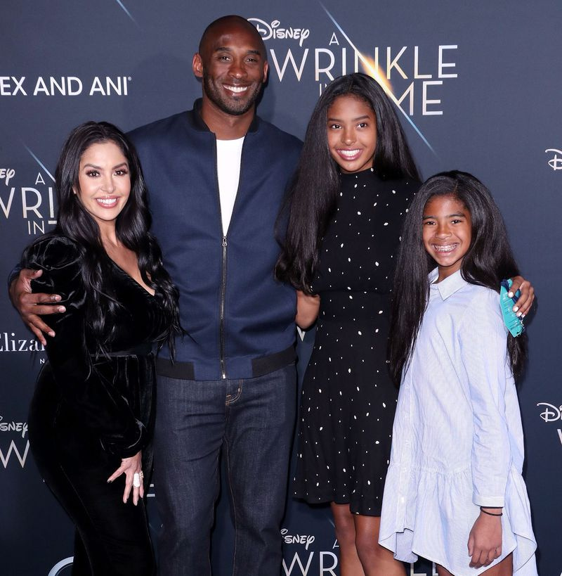 Vanessa Bryant resuelve una demanda inimaginablemente hiriente presentada por su madre Sofia Laine 2 Kobe Bryant, Vanessa Bryant, Gianna Bryant y Natalia Bryant