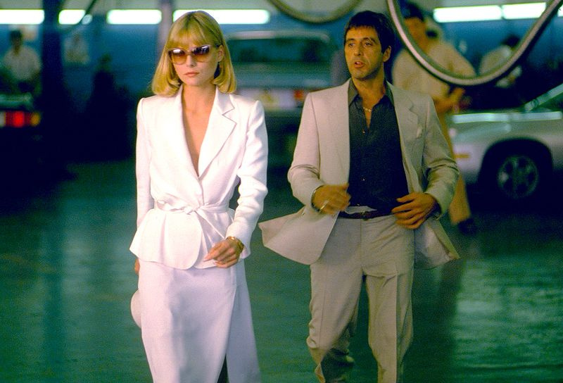 Michelle Pfeiffer et Al Pacino en 1983