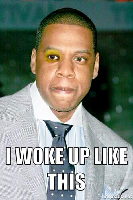 Jay Z wachte wie dieses Meme auf