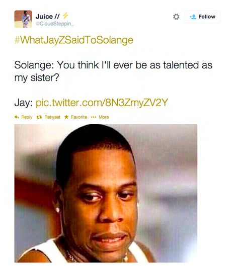 Was Jay Z zu Solange Meme sagte