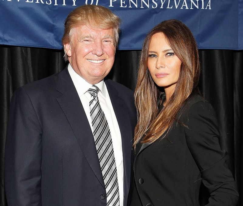 Donald Trump y Melania Trump