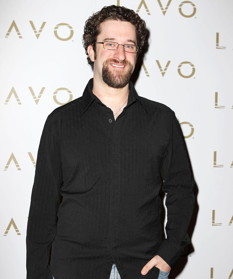 ダスティン・ダイアモンドがLavo presents National Nerd Dayに出席ダスティン・ダイアモンドは、ベル・コスターズによって救われた本当に幸せです。