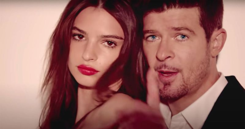 Emily Ratajkowski revela la última vez que habló con Robin Thicke 2
