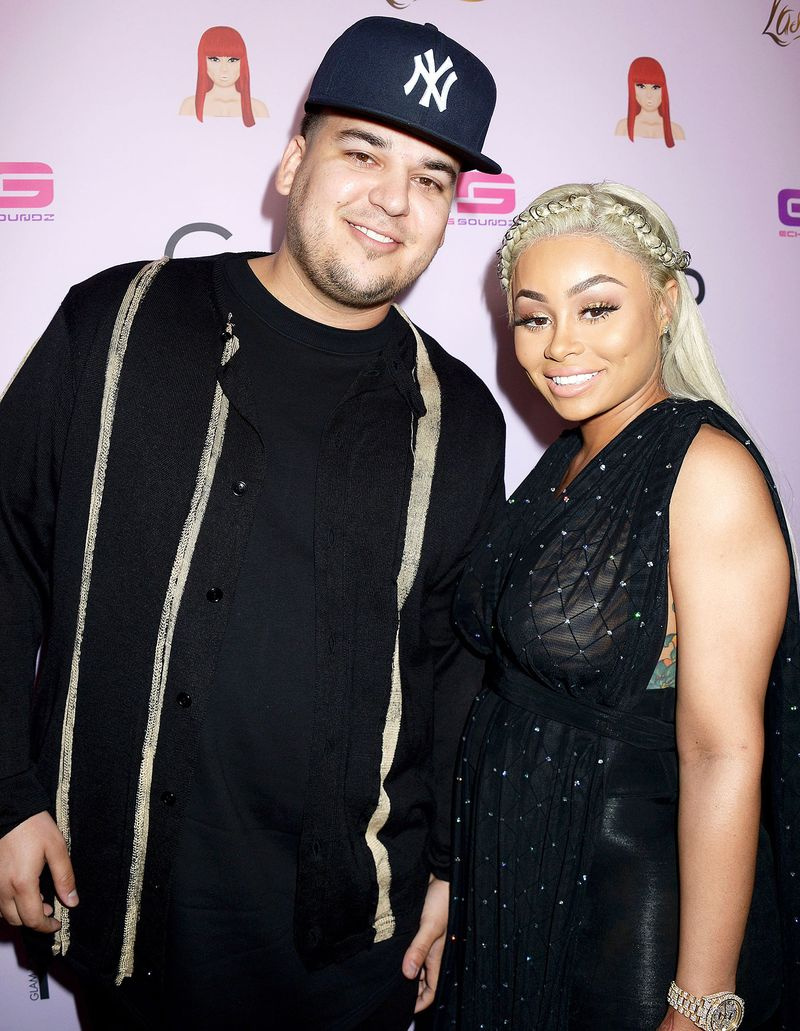 Rob Kardashian et Blac Chyna dans le procès de Blac Chyna contre les Kardashian en 2016 pour aller de l