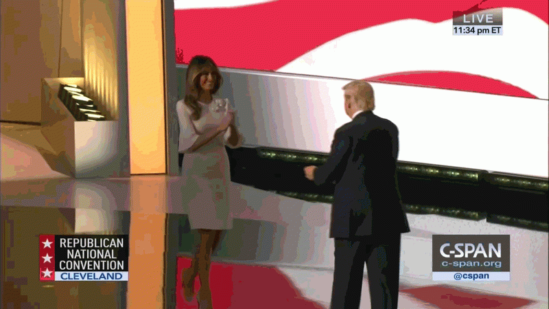ドナルド・トランプとメラニア・トランプ