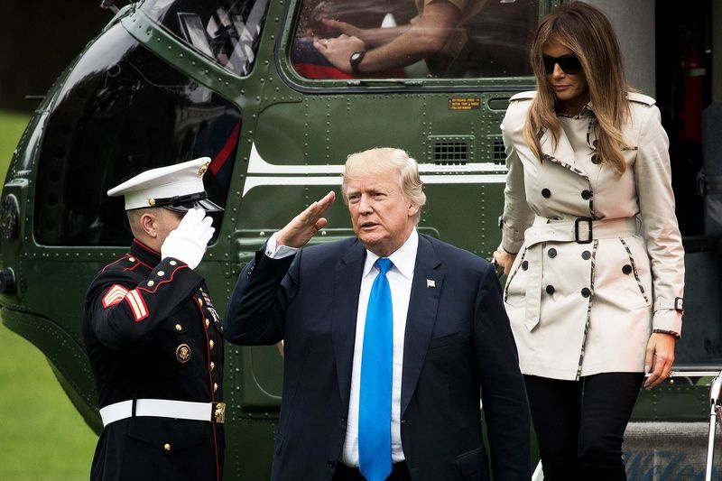 ドナルドトランプマリンワンヘリコプター