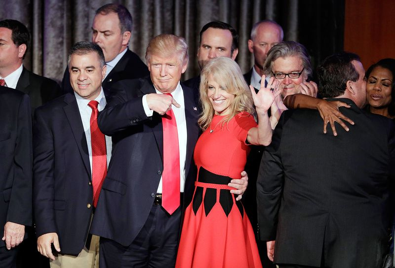 Donalds Tramps Kelljana Konveja