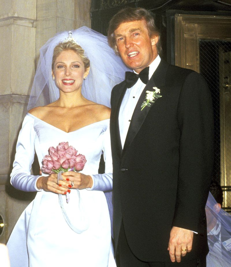 Donald Trump a Marla Maplesová