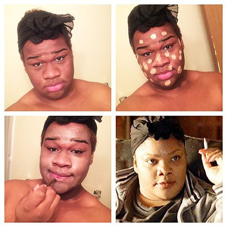 transformación de maquillaje Antonio Price