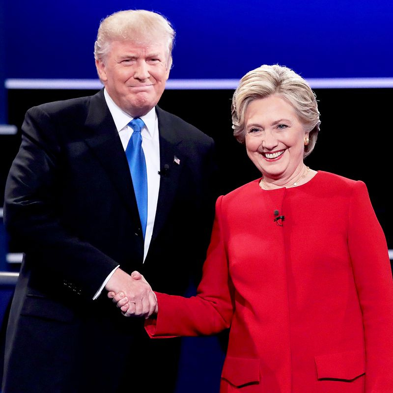 Donald Trump und Hillary Clinton