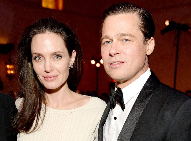 Angelina Jolie Pitt et Brad Pitt assistent à l