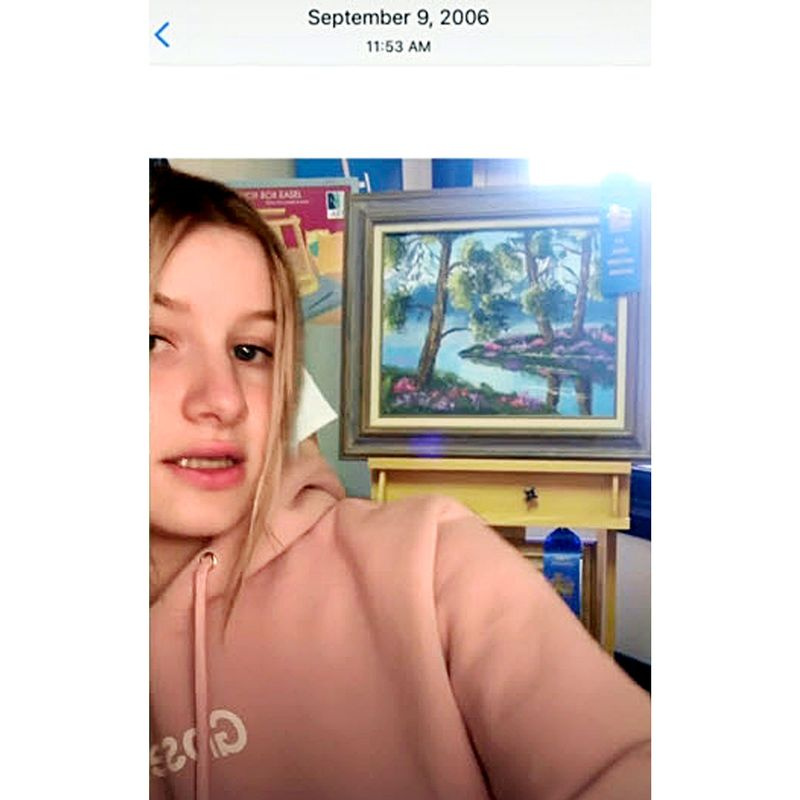 North West a vraiment peint cette image virale selon les utilisateurs de TikTok