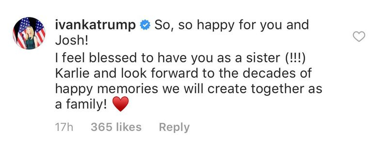 Compromiso de Ivanka Trump con Karlie Kloss