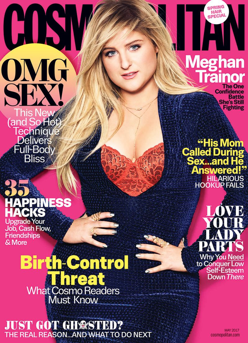 Couverture de Meghan Trainor Cosmopolitan