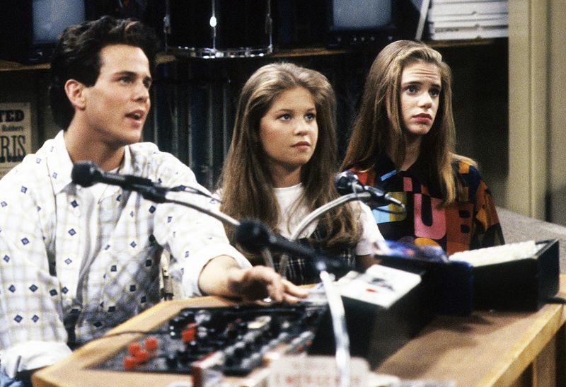 Candace Cameron Bure y Andrea Barber en 1993