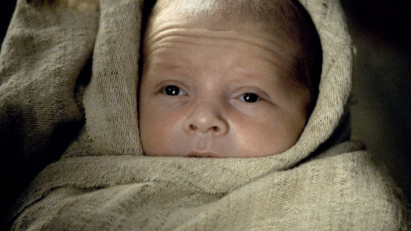 Jon Snow de bebé en Juego de Tronos