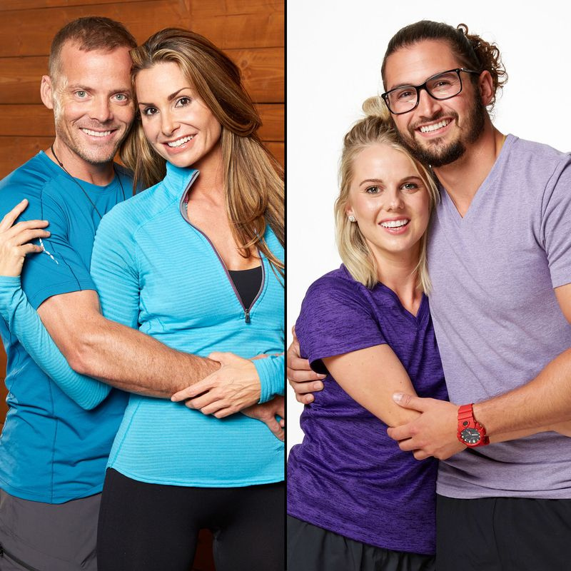 Colin Guinn und Christie Woods und Nicole Franzel und Victor Arroyo, die das erstaunliche Rennen gewonnen haben