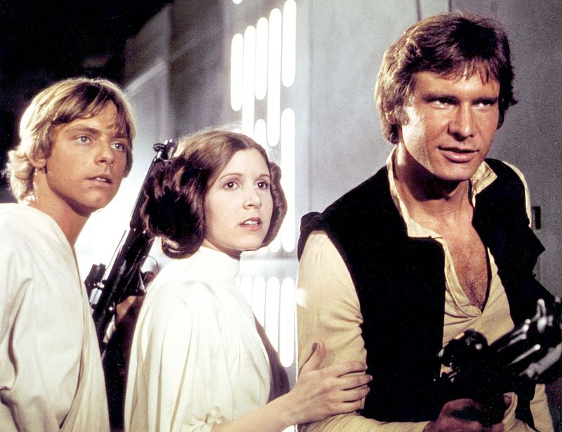 Mark Hamill Carrie Fisher Harrison Ford Star Wars: Episode IV – Eine neue Hoffnung