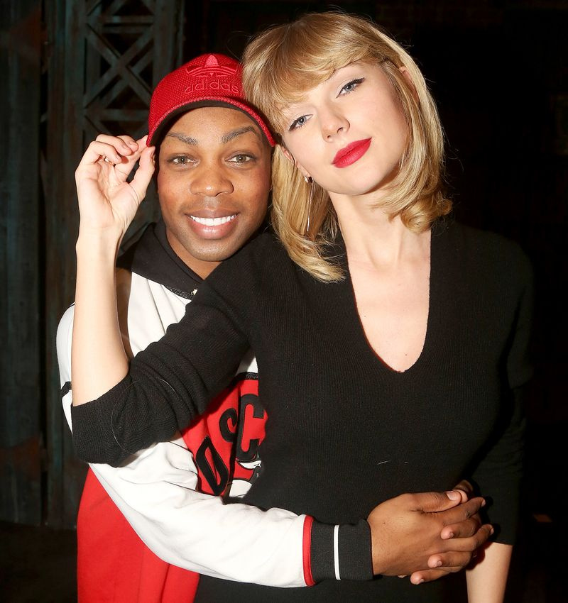 Todrick Hall et Taylor Swift posent dans les coulisses de