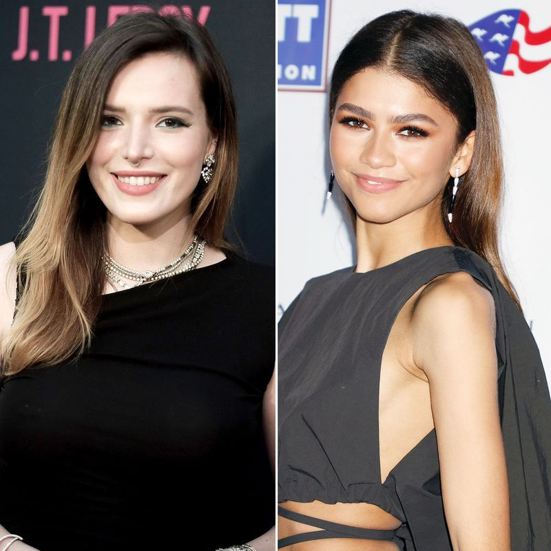 Bella Thorne sa zamýšľala nad tým, ako ju postavili proti Costar Zendaya a povedala, že najprv sme neboli priatelia