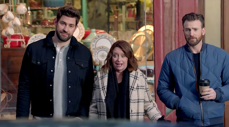 John Krasinski, Rachel Dratch και Chris Evans