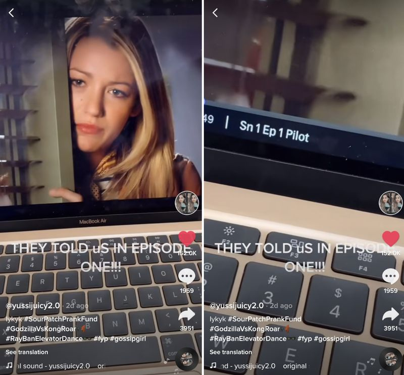 Tenku meitenes identitāte šķietami tika atklāta pirmajā sērijā Fani norāda, kad 1