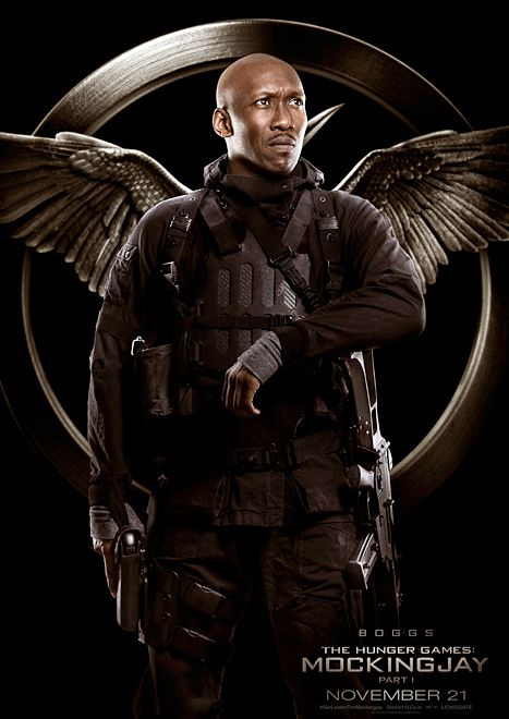 Mahershala Ali ako Boggs v Hunger Games Mockingjay