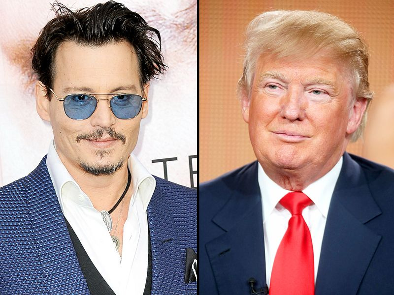 Johnny Depp y Donald Trump