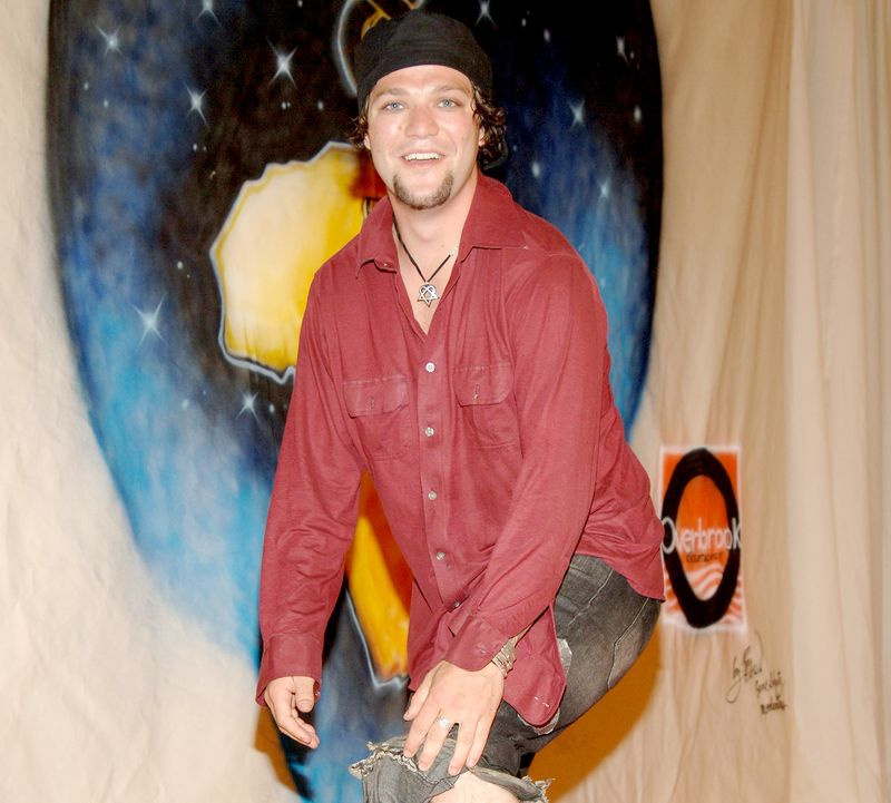 2005年のLIVE8でのBamMargera。