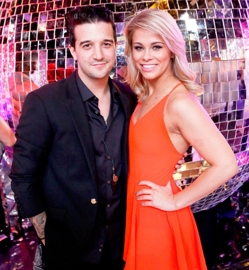 Mark Ballas y Paige VanZant