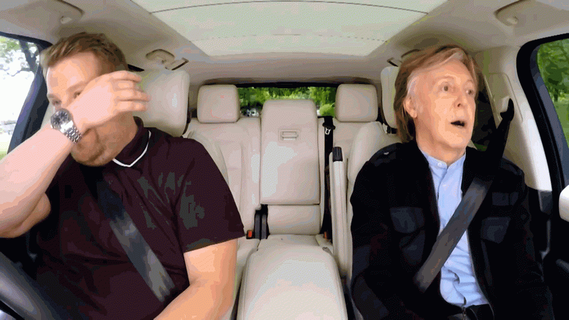 James Corden Emotivo Paul McCartney Carpool Karaoke