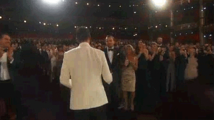 Matthew McConaughey y Leonardo DiCaprio